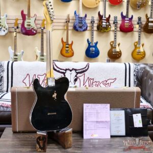 Fender Custom Shop 1959 Telecaster Custom Maple Neck Relic Aged Black 7.30 lbs - Image 10