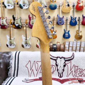 Fender Custom Shop 1969 Stratocaster Maple Neck with Rosewood Fingerboard Journeyman Relic Faded Daphne Blue 7.75 lbs - Image 11