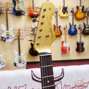 Fender Custom Shop Limited Edition Dual-Mag II Stratocaster Heavy Relic Aztec Gold Over 3 Tone Sunburst - Image 7