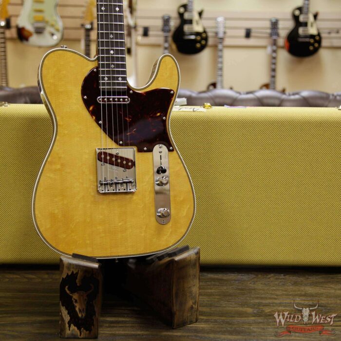 Fender Custom Shop Fred Stuart Founders Series Design Herringbone Telecaster African Blackwood Board - Image 13