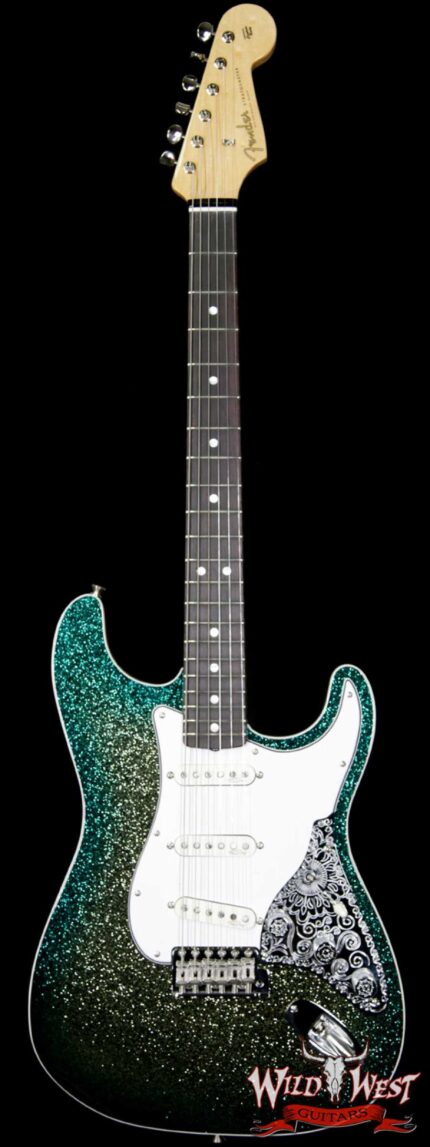 Fender Custom Shop Mark Kendrick Founders Design Stratocaster Golden Teal Sparkle Burst