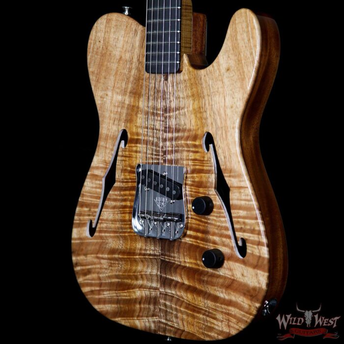 Fender Custom Shop Founders Series Design Double F-Hole Koa Top Hollowbody Esquire by John Page - Image 2