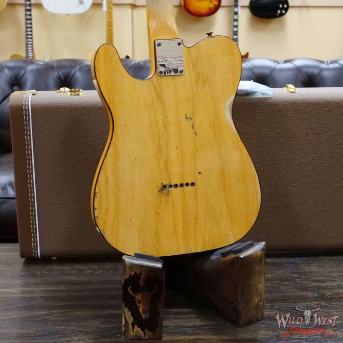 Fender Custom Shop 1960 HS Telecaster Custom Relic Aged Natural - Image 11