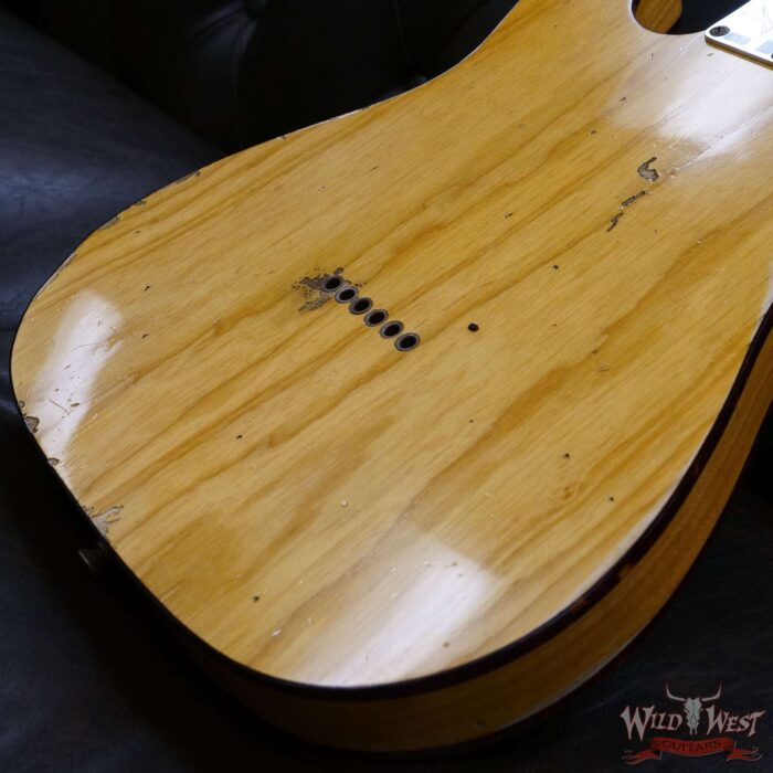 Fender Custom Shop 1960 HS Telecaster Custom Relic Aged Natural - Image 12