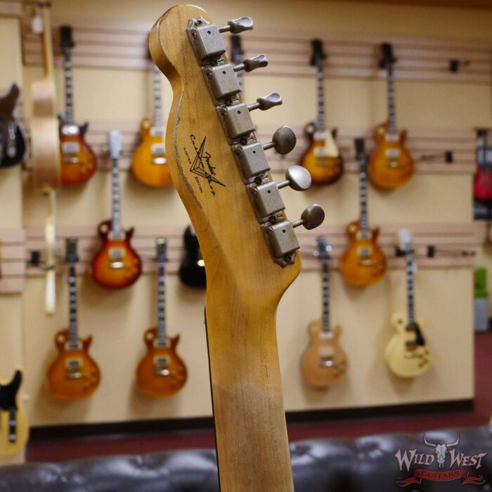 Fender Custom Shop 1960 HS Telecaster Custom Relic Aged Natural - Image 10