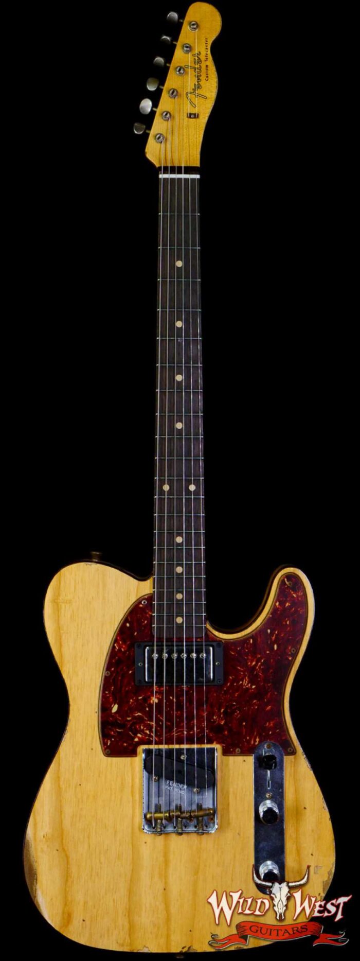 Fender Custom Shop 1960 HS Telecaster Custom Relic Aged Natural - Image 1