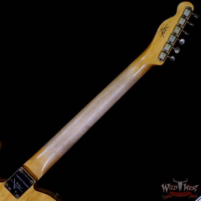 Fender Custom Shop 1960 HS Telecaster Custom Relic Aged Natural - Image 5