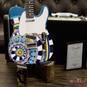 Fender Custom Shop Masterbuilt Greg Fessler Hypnotic Telecaster NOS Artwork By Madison Roy - Image 14