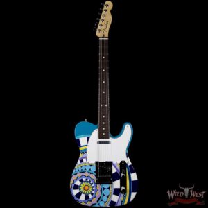 Fender Custom Shop Masterbuilt Greg Fessler Hypnotic Telecaster NOS Artwork By Madison Roy - Image 5