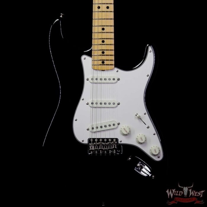 Fender Custom Shop Jimi Hendrix Signature Voodoo Child Stratocaster NOS Reverse Fat Headstock Black - Image 3