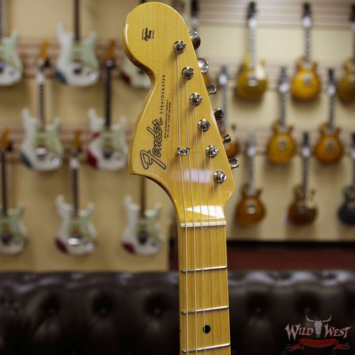Fender Custom Shop Jimi Hendrix Signature Voodoo Child Stratocaster NOS Reverse Fat Headstock Black - Image 6