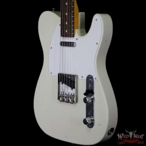 Fender Custom Shop Jimmy Page Signature Telecaster Journeyman Relic AAA Rosewood Slab Board White Blonde R101425 - Image 2