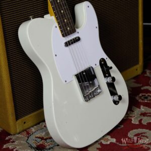 Fender Custom Shop Jimmy Page Signature Telecaster Journeyman Relic AAA Rosewood Slab Board White Blonde R101425 - Image 9