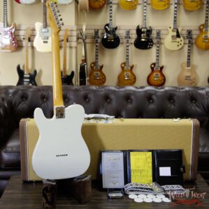 Fender Custom Shop Jimmy Page Signature Telecaster Journeyman Relic AAA Rosewood Slab Board White Blonde R101425 - Image 10