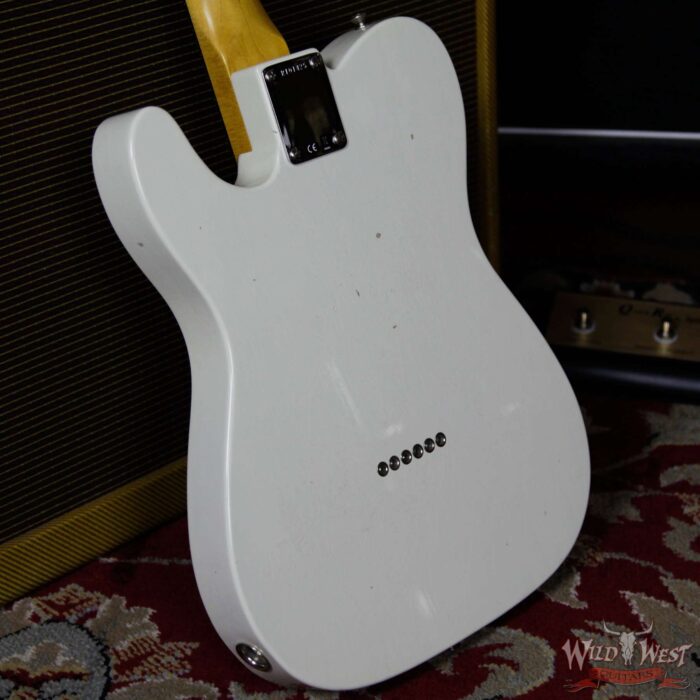 Fender Custom Shop Jimmy Page Signature Telecaster Journeyman Relic AAA Rosewood Slab Board White Blonde R101425 - Image 11