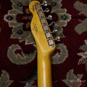 Fender Custom Shop Jimmy Page Signature Telecaster Journeyman Relic AAA Rosewood Slab Board White Blonde R101425 - Image 6