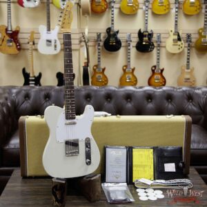 Fender Custom Shop Jimmy Page Signature Telecaster Journeyman Relic AAA Rosewood Slab Board White Blonde R101642 - Image 9