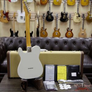 Fender Custom Shop Jimmy Page Signature Telecaster Journeyman Relic AAA Rosewood Slab Board White Blonde R101642 - Image 12