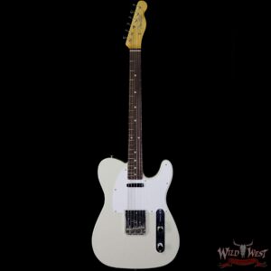 Fender Custom Shop Jimmy Page Signature Telecaster Journeyman Relic AAA Rosewood Slab Board White Blonde R101642 - Image 3