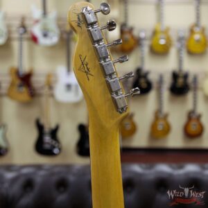 Fender Custom Shop Jimmy Page Signature Telecaster Journeyman Relic AAA Rosewood Slab Board White Blonde R101642 - Image 6