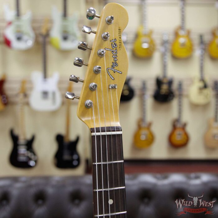 Fender Custom Shop Jimmy Page Signature Telecaster Journeyman Relic AAA Rosewood Slab Board White Blonde R101642 - Image 4