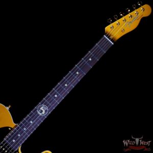 Fender Custom Shop Wild West Guitars Exclusive John 5 “Goldie” Telecaster HH NOS Frost Gold #5 of 20 - Image 4