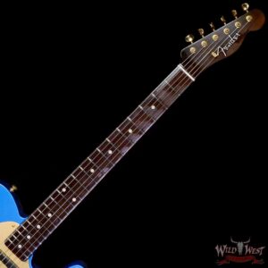 Fender Custom Shop Kyle McMillin Masterbuilt 1959 Telecaster Brazilian Rosewood Neck Relic Lake Placid Blue - Image 4
