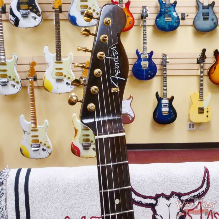 Fender Custom Shop Kyle McMillin Masterbuilt 1959 Telecaster Brazilian Rosewood Neck Relic Lake Placid Blue - Image 7