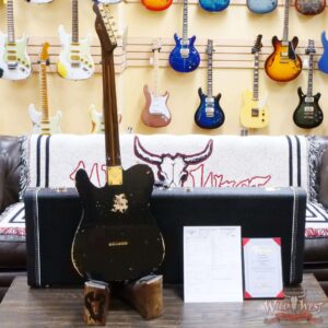 Fender Custom Shop Kyle McMillin Masterbuilt 1959 Telecaster Brazilian Rosewood Neck Relic Black - Image 11