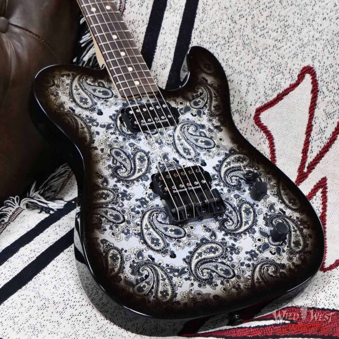 Fender Custom Shop Kyle McMillin Masterbuilt Telecaster HH Brazilian Rosewood Fingerboard NOS Black Paisley 7.30 LBS (US Only / No International Shipping) - Image 9