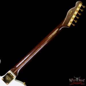 Fender Custom Shop Kyle McMillin Masterbuilt 1959 Telecaster Brazilian Rosewood Neck Relic White Blonde - Image 5