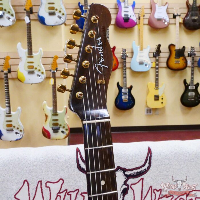 Fender Custom Shop Kyle McMillin Masterbuilt 1959 Telecaster Brazilian Rosewood Neck Relic White Blonde - Image 7