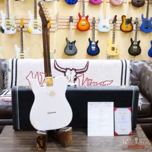 Fender Custom Shop Kyle McMillin Masterbuilt 1959 Telecaster Brazilian Rosewood Neck Relic White Blonde - Image 10
