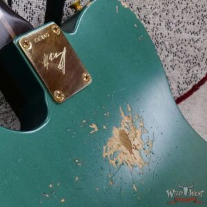 Fender Custom Shop Kyle McMillin Masterbuilt 1959 Telecaster Brazilian Rosewood Neck Relic Sherwood Green Metallic - Image 13
