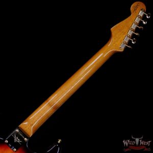 Fender Custom Shop Artisan Series Korina Stratocaster Semi-hollow Roasted Quartersawn Maple Neck Chocolate 3-Color Sunburst - Image 5