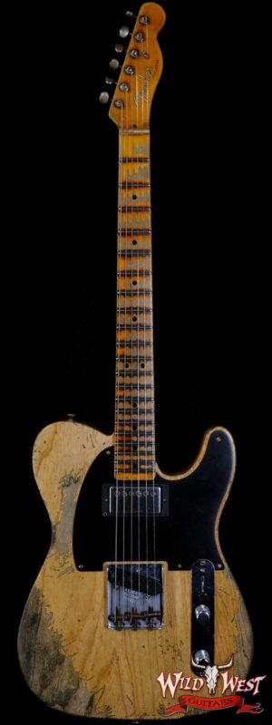 Fender Custom Shop Limited Edition1951 HS Telecaster Super Heavy Relic Hand-Wound Pickup Aged Natural