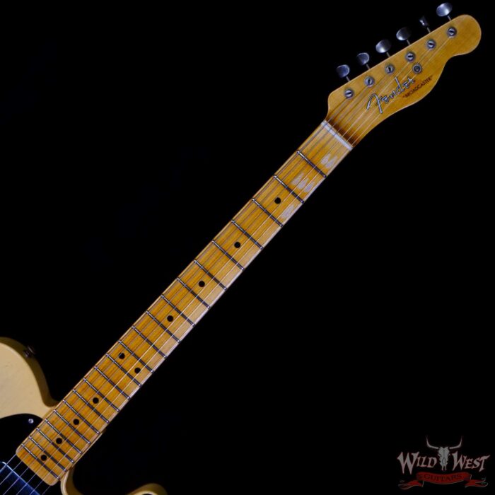 Fender Custom Shop Limited Edition 70th Anniversary Broadcaster (Telecaster) Journeyman Relic Nocaster Blonde R104408 - Image 5