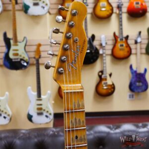 Fender Custom Shop Limited 50’s Pine Esquire Hand-Wound Pickup Super Heavy Relic Aged Nocaster Blonde 6.80 LBS - Image 7