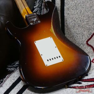 Fender Custom Shop Limited Edition Fat 50s Stratocaster Relic Wide Fade Chocolate 2-Color Sunburst - Image 12