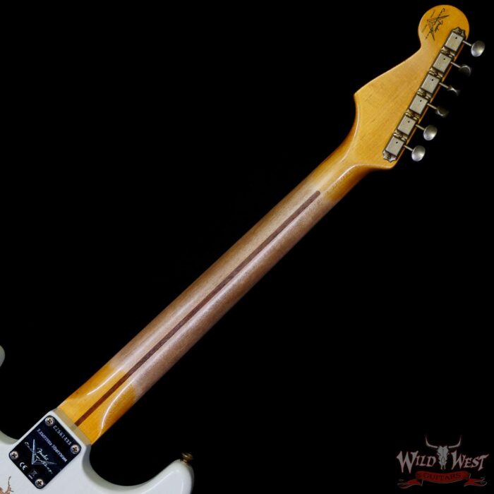Fender Custom Shop Limited Edition Fat 50s Hand-Wound Stratocaster Relic Aged India Ivory - Image 5