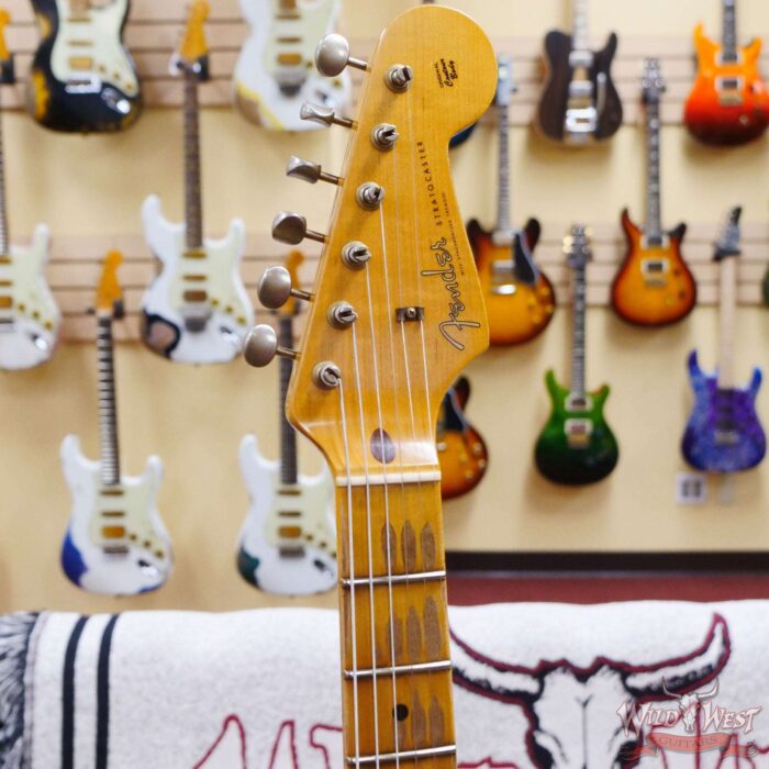 Fender Custom Shop Limited Edition Fat 50s Hand-Wound Stratocaster Relic Aged India Ivory - Image 7