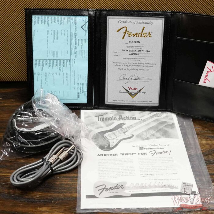 Fender Custom Shop Limited Edition 70th Anniversary 1954 Hardtail Stratocaster Journeyman Relic Wide Fade 2 Tone Sunburst 7.15 LBS - Image 14