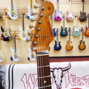 Fender Custom Shop Dylan Del Pizzo Apprentice Built 1963 Stratocaster 3A Flame Maple Neck Josefina Hand-Wound Pickups Heavy Relic Aged Firemist Silver (ONE OF A KIND) - Image 7