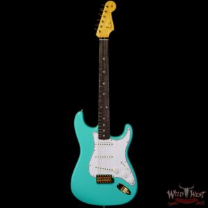 Fender Custom Shop Austin MacNutt Masterbuilt 1960 Stratocaster NOS Sea Foam Green with Gold Hardware - Image 3