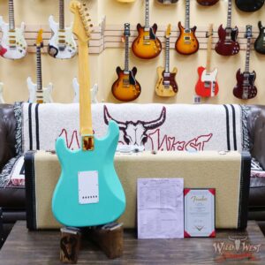 Fender Custom Shop Austin MacNutt Masterbuilt 1960 Stratocaster NOS Sea Foam Green with Gold Hardware - Image 9
