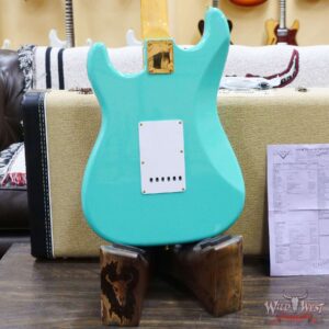 Fender Custom Shop Austin MacNutt Masterbuilt 1960 Stratocaster NOS Sea Foam Green with Gold Hardware - Image 11