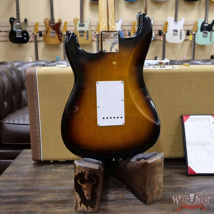 Fender Custom Shop Chris Fleming Masterbuilt 1954 Stratocaster Closet Classic 2 Tone Sunburst Josefina Hand-Wound Pikcups - Image 10