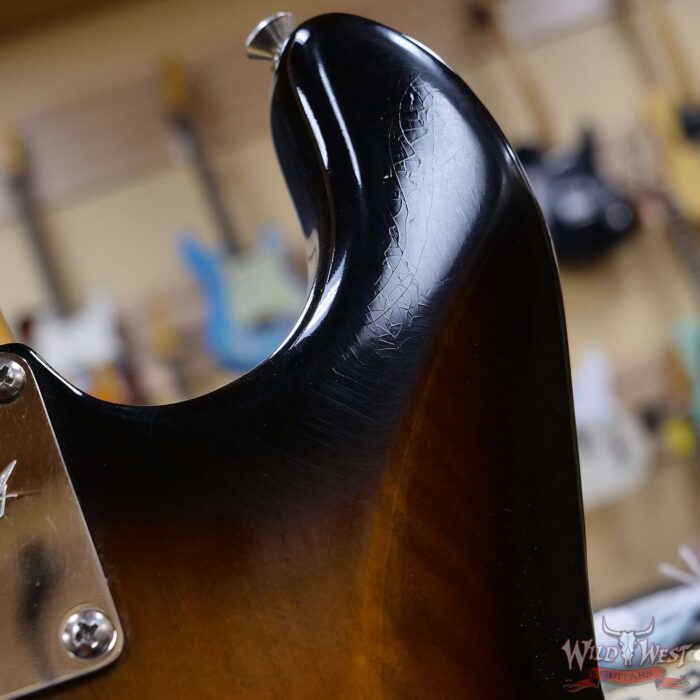 Fender Custom Shop Chris Fleming Masterbuilt 1954 Stratocaster Closet Classic 2 Tone Sunburst Josefina Hand-Wound Pikcups - Image 13