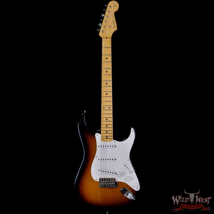 Fender Custom Shop Chris Fleming Masterbuilt 1954 Stratocaster Closet Classic 2 Tone Sunburst Josefina Hand-Wound Pikcups - Image 3