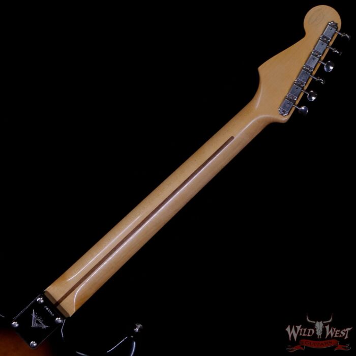 Fender Custom Shop Chris Fleming Masterbuilt 1954 Stratocaster Closet Classic 2 Tone Sunburst Josefina Hand-Wound Pikcups - Image 5